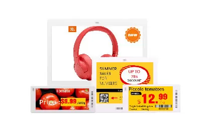 Century lance une nouvelle série et des étiquettes d'étagères électroniques plus colorées créant un affichage vif