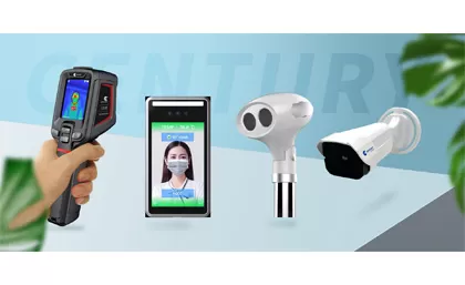 Engrenages de prévention du siècle, séries de caméras de dépistage de la température corporelle