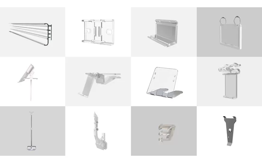 Riche sélection d'accessoires ESL