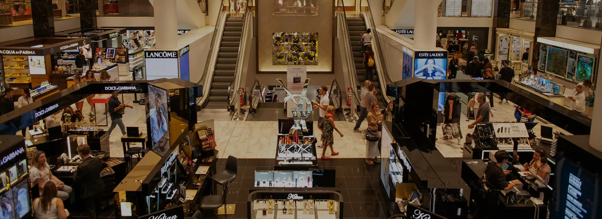 Étiquettes de prix numériques de supermarché